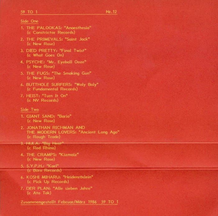 59 To 1 Cassette Nr. 12