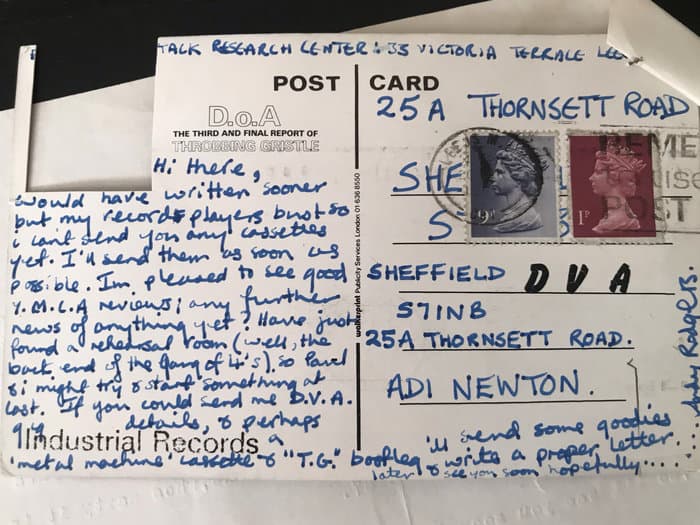 Letter by Andrew Rodgers