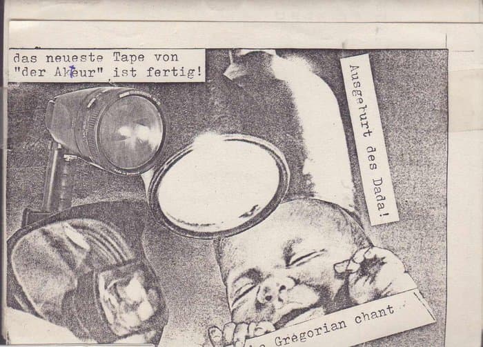 Gregorian Chant Ausgeburt des Dada