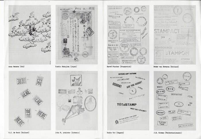 Poster to APROPOS Stempelausstellung and Info