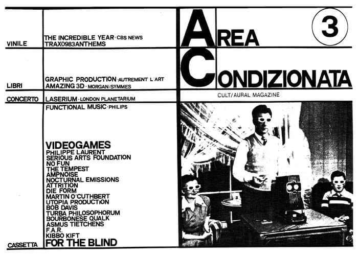 Area Conditionata 3 - Videogames for the blind