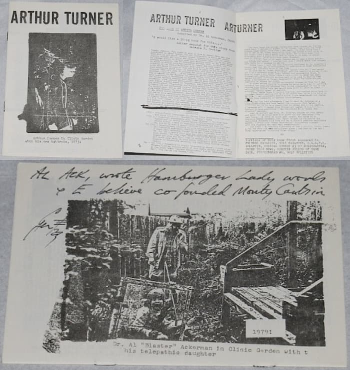 Al Ackermans Arthur Turner Booklet