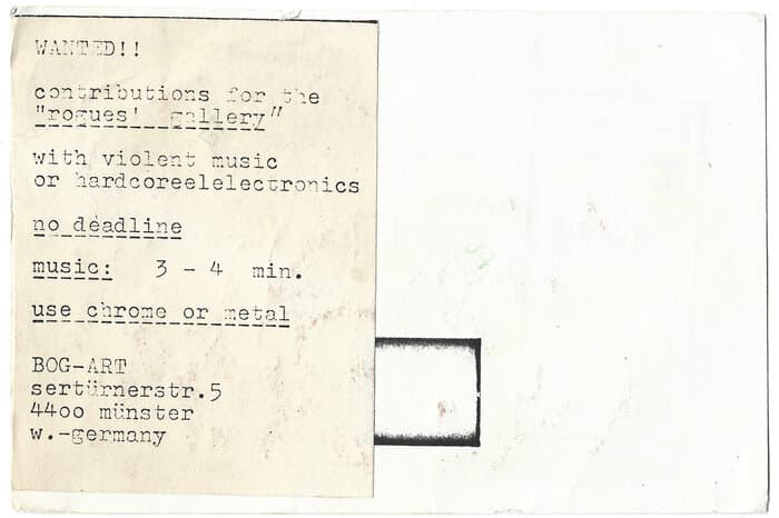 Contributions for the Rogues Gallery Wanted Postcard