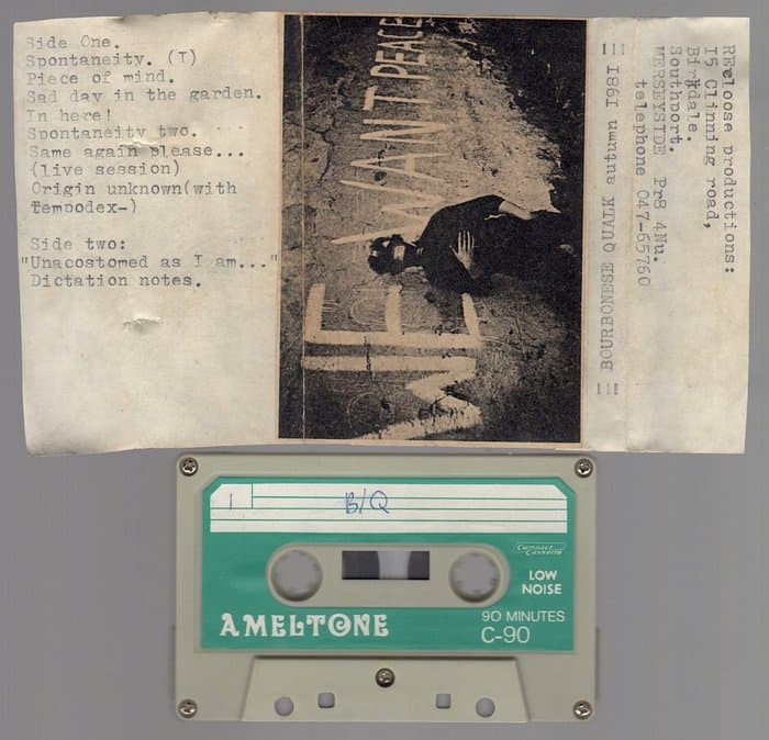 We Want Peace - Autumn 1981