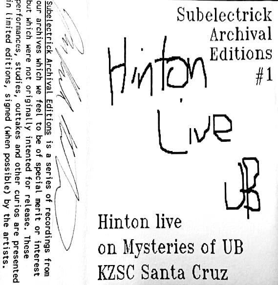 Live On Mysteries Of UB KZSC Santa Cruz