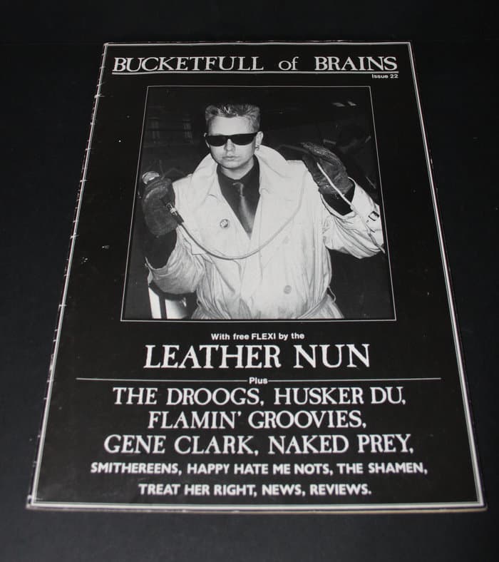 Bucket Full of Brain Issue 22 with Leather Nun 7" Flexi Lust for Live (Live) BOB 16