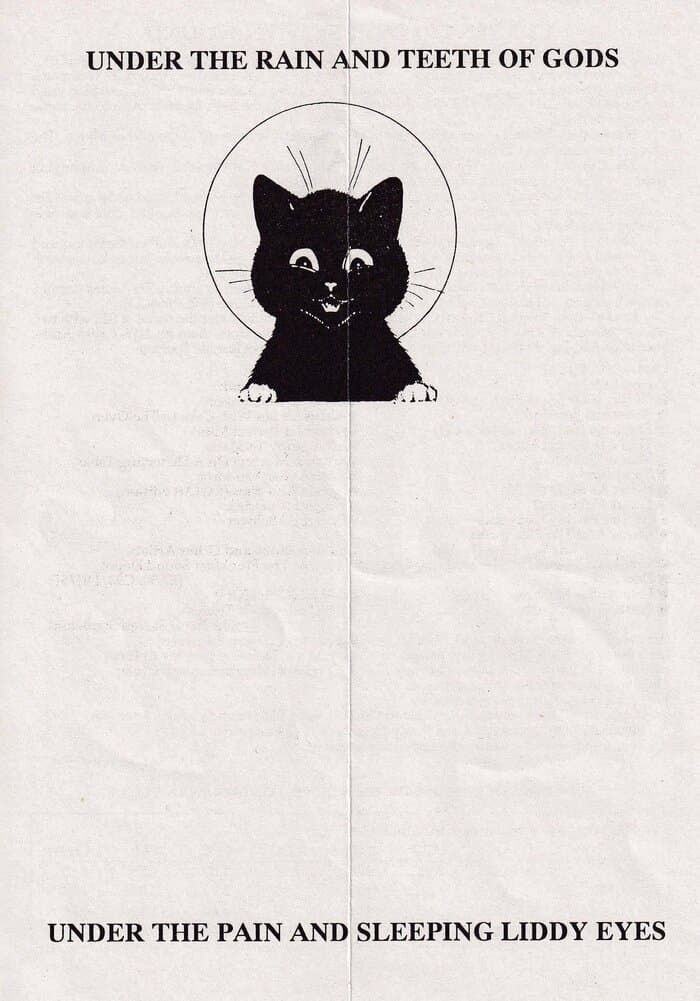 Current 93 and Nurse With Wound mail order January 1994