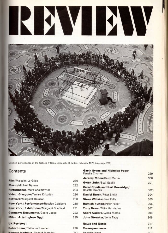 STUDIO INTERNATIONAL Vol. 191 no. 981 may-june 1976, Studio International, London: