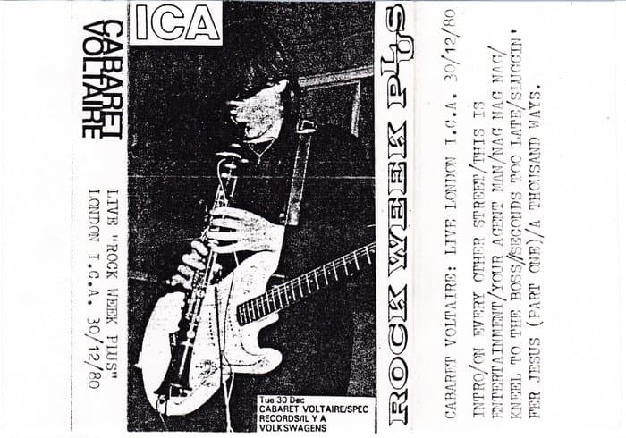 Live at Rock Week Plus London I.C.A. 30/12/80