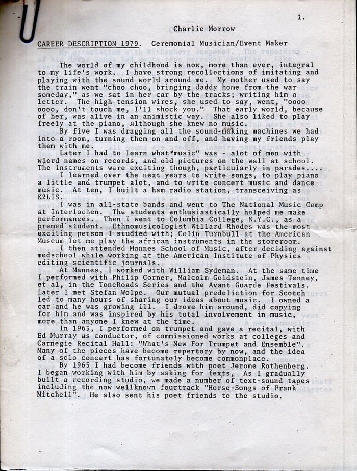 Career Description Status 1980