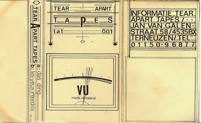Tear Apart Tapes TAT 01