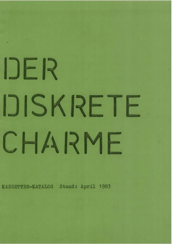 Kassettenkatalog April 1983