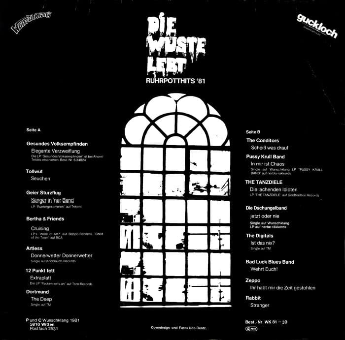 Die Wüste Lebt - Ruhrpotthits '81