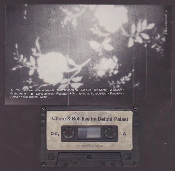 Chöre und Soli Live im Delphi - Palast , Sylvester 83/84