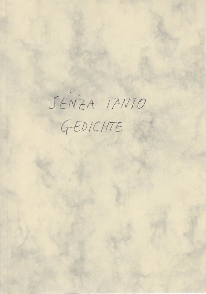 Senza Tanto Gedichte (Seedorn Verlag / Buchdiesnt Fesch)