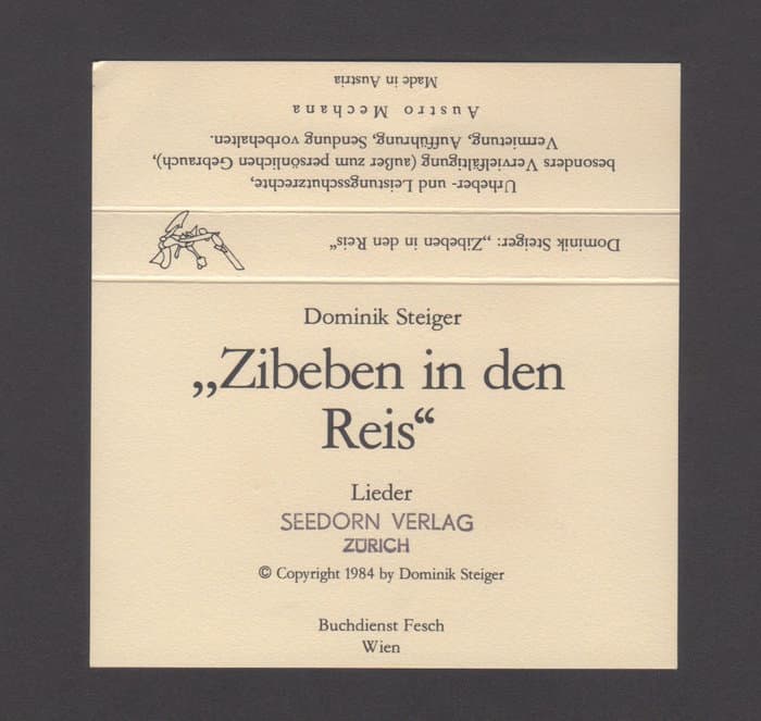 Zibeben in den Reis