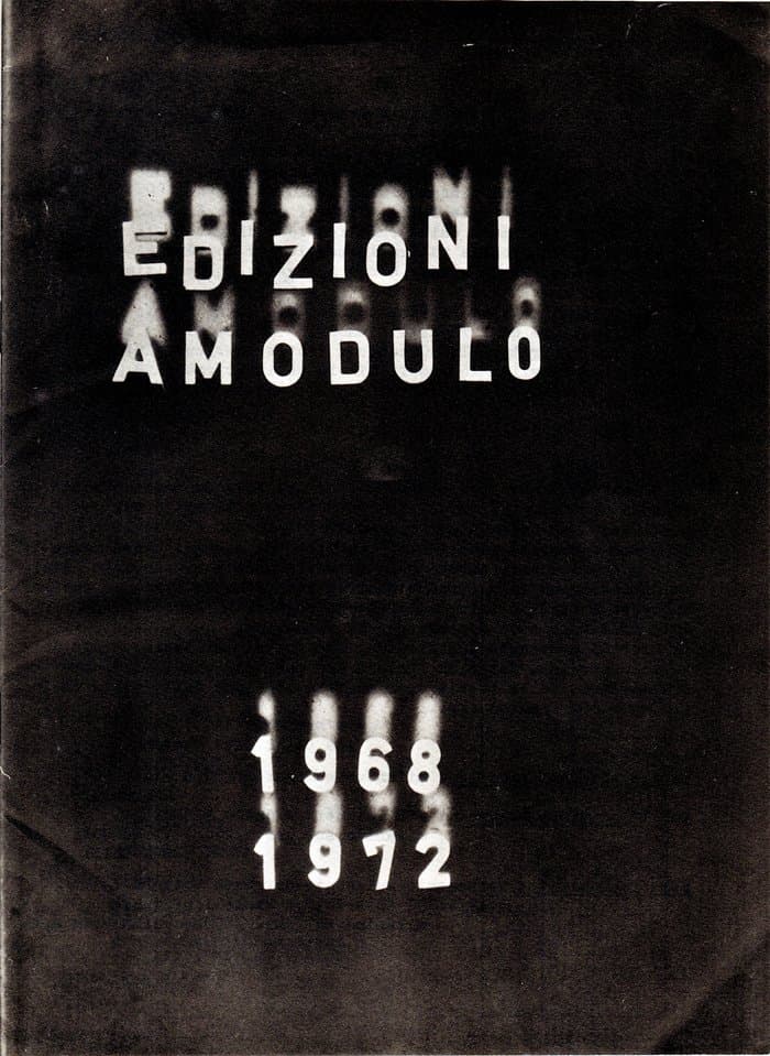 Edizione Amadulo Catalogue / Overview 1968-72