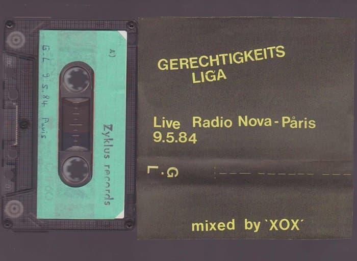 Live Radio Nova Paris 9.5.84
