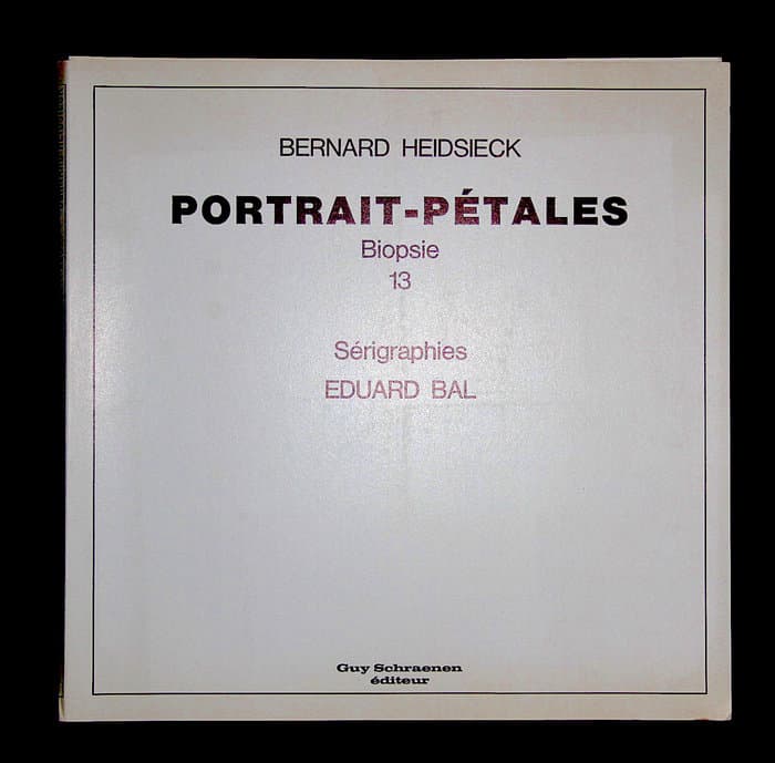 Portrait-Pétales (Guy Schraenen Éditeur)