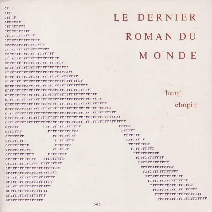 Le Dernier Roman du Monde (Cyanuur) 1970