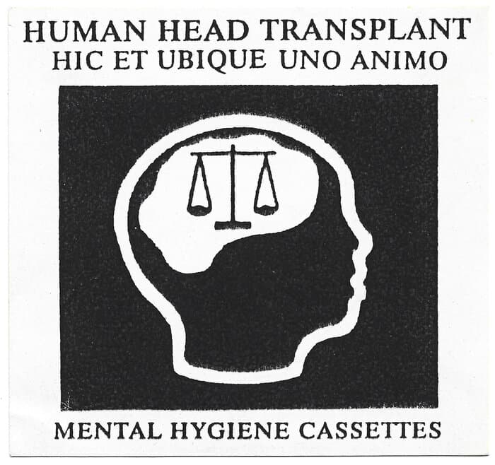 Human Head Transplant Sticker