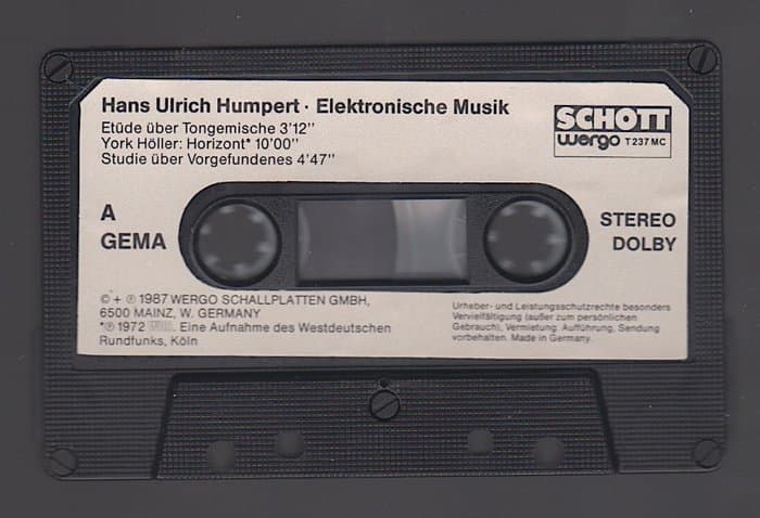 Elektronische Musik;