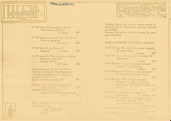 early Overview and Letter to Haufen