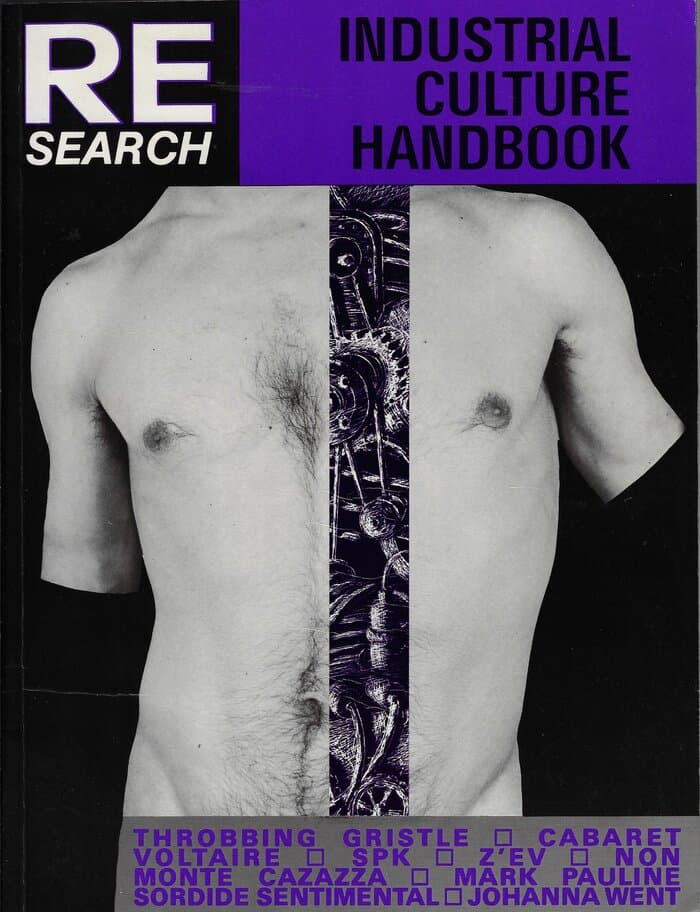 RE /Search Industrial Culture Handbook (second edition) blue cover
