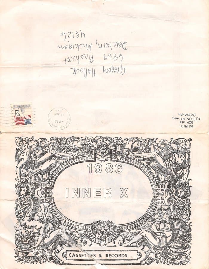 Inner X-Musick Catalogue 1986