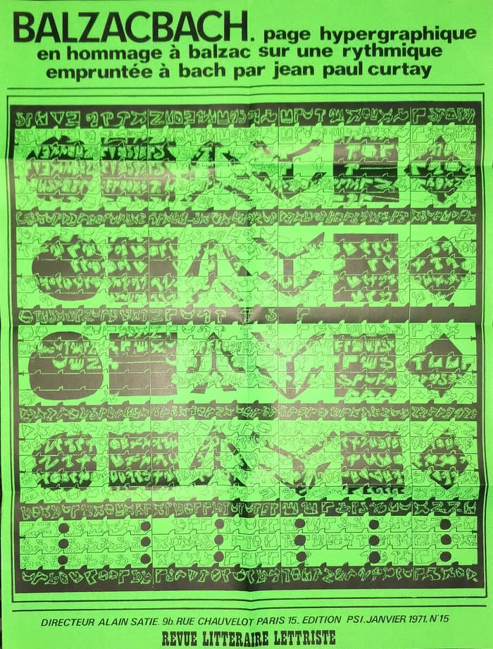 Balzacbach (Poster)