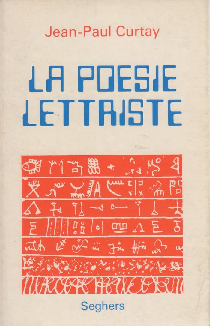 La Poesie Lettriste (Seghers)