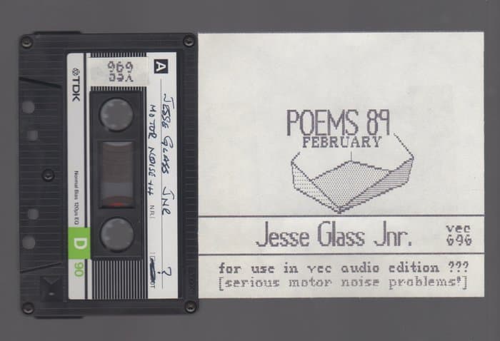 Motor Noise Poems February 89