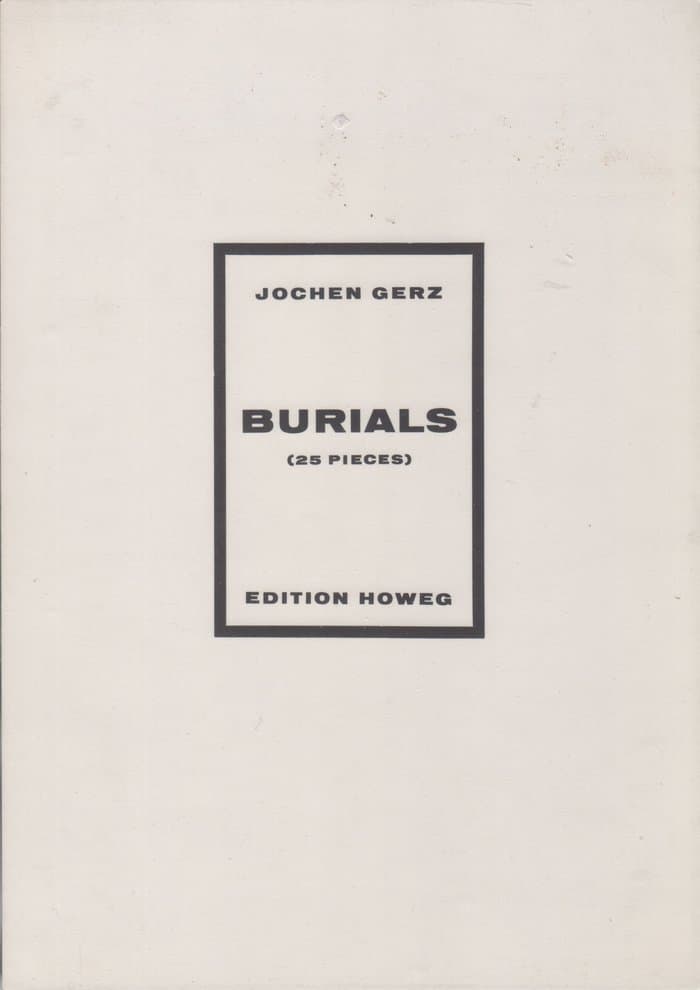 Burials (Edition Howeg)