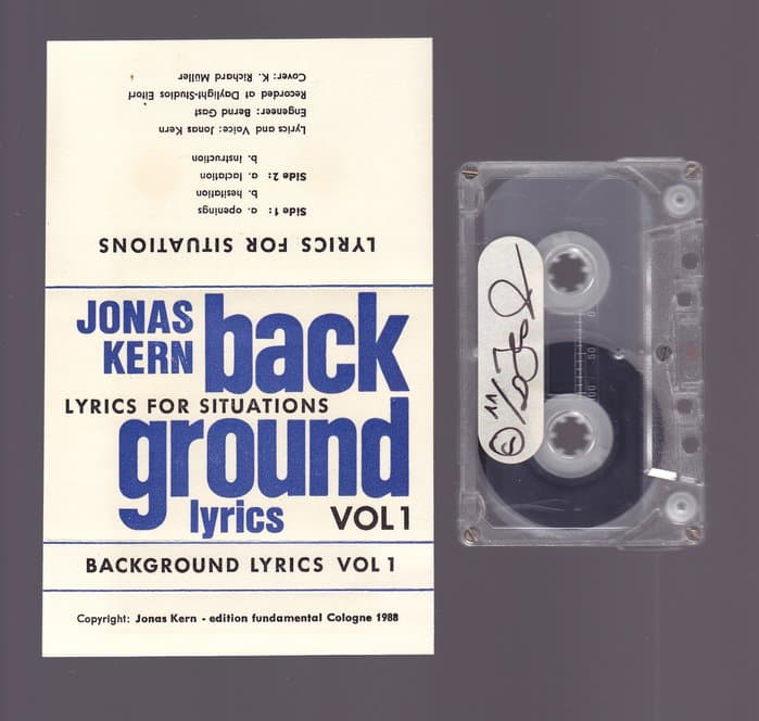 Background Lyrics Vol.1