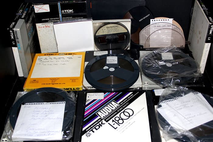 15 original early 80's Master-Reels to Al Robertson, Klingons, 100% Manmade Fibre and other Sythetic Tape Releases