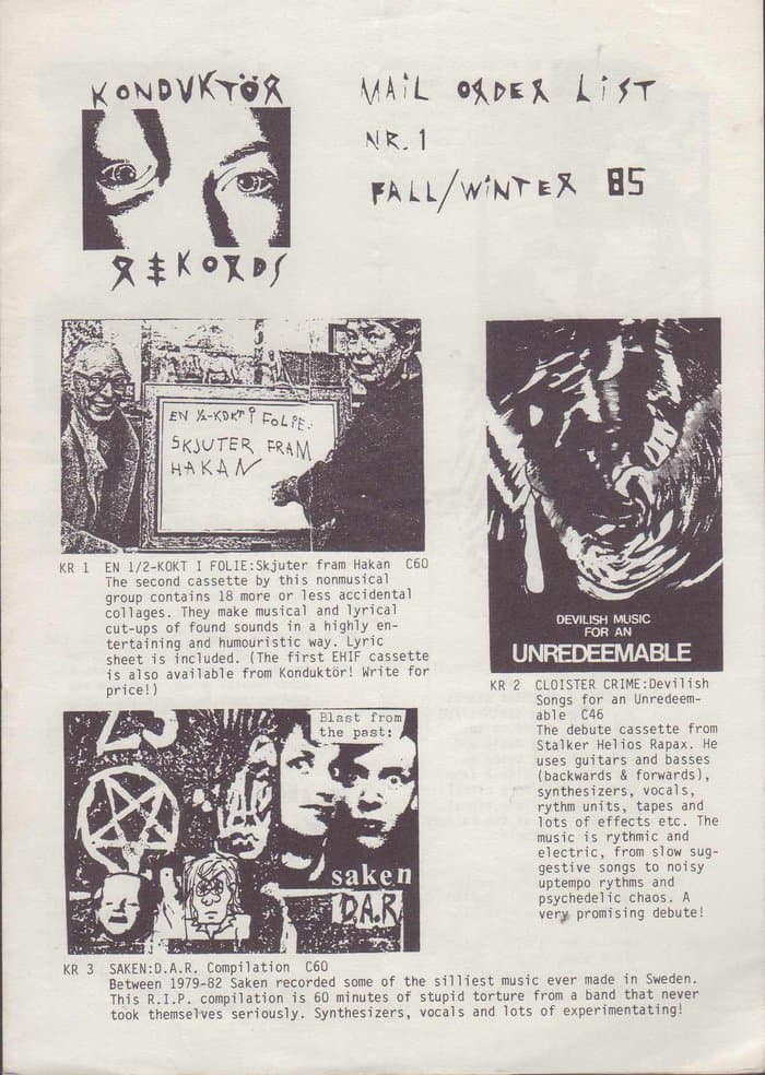 Konduktör Rekords Label Overview