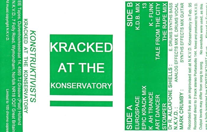 Kracked At The Konservatory