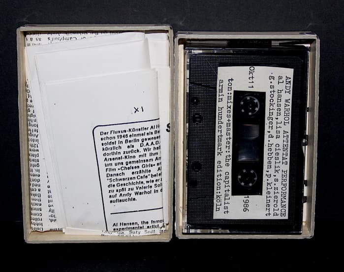 Andy Warhol Attentat Sound Performance (with Lisa Cieslik)