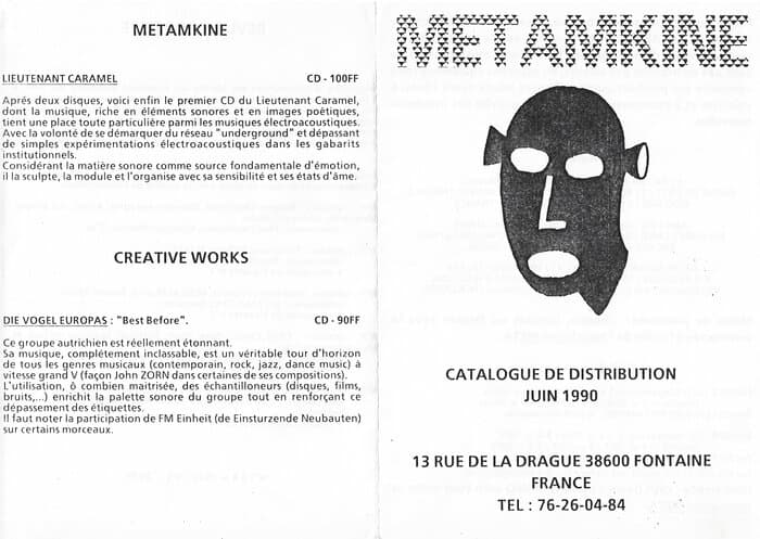 Distribution Catalogue June 1990