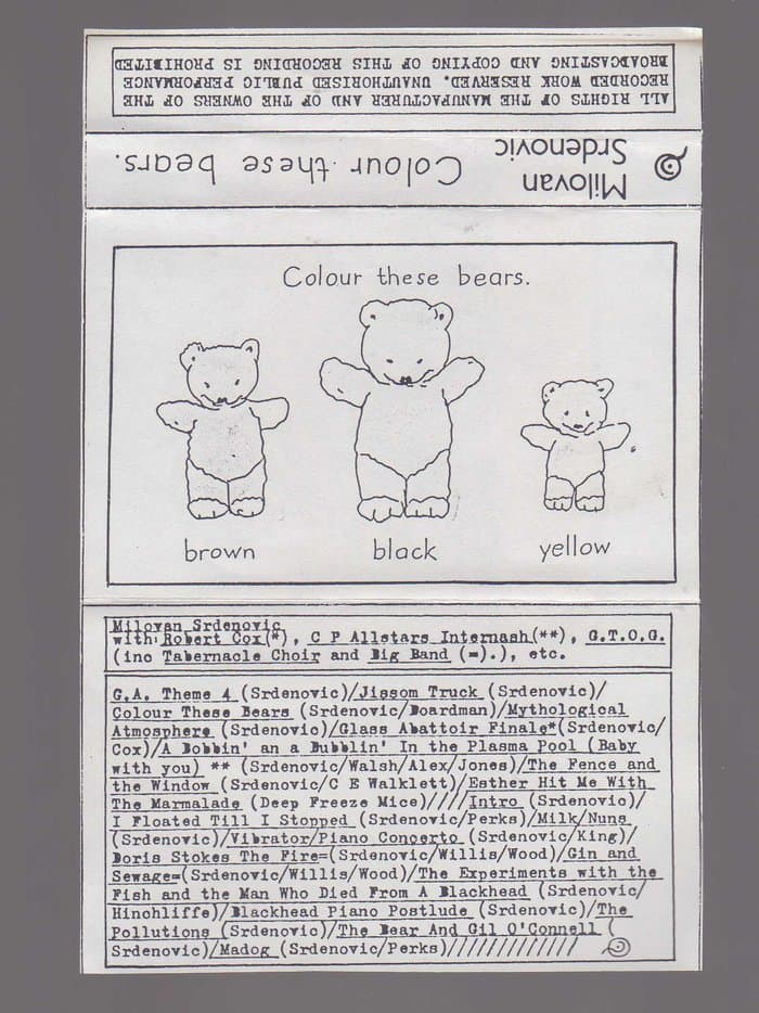 Colour these Bears