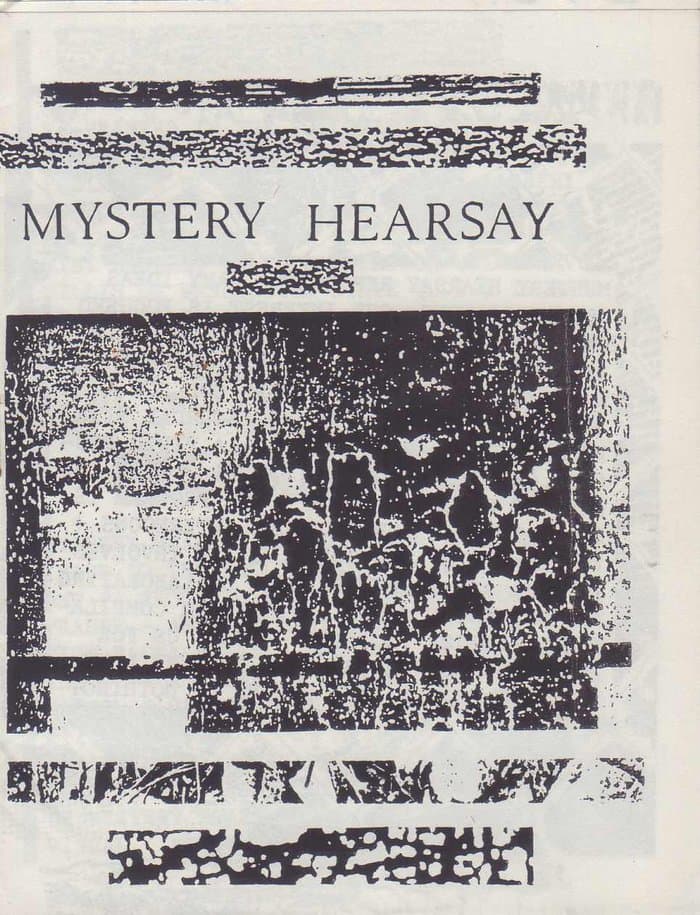 Mystery Hearsay early catalogue before Broken Playground Compilation