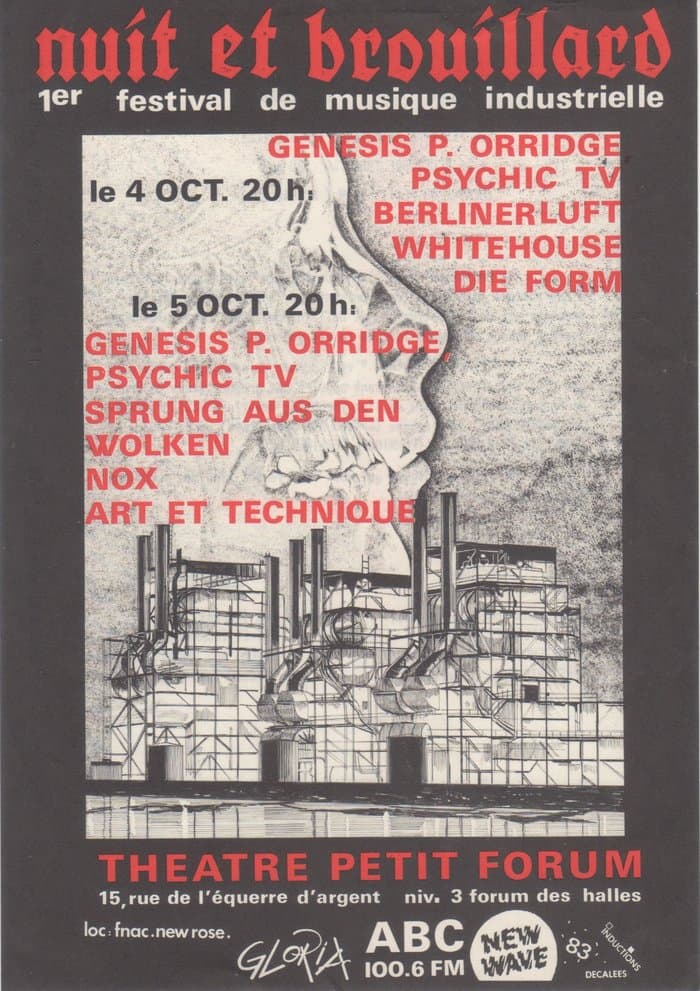 Nuit Et Brouillard Festival Poster 1983