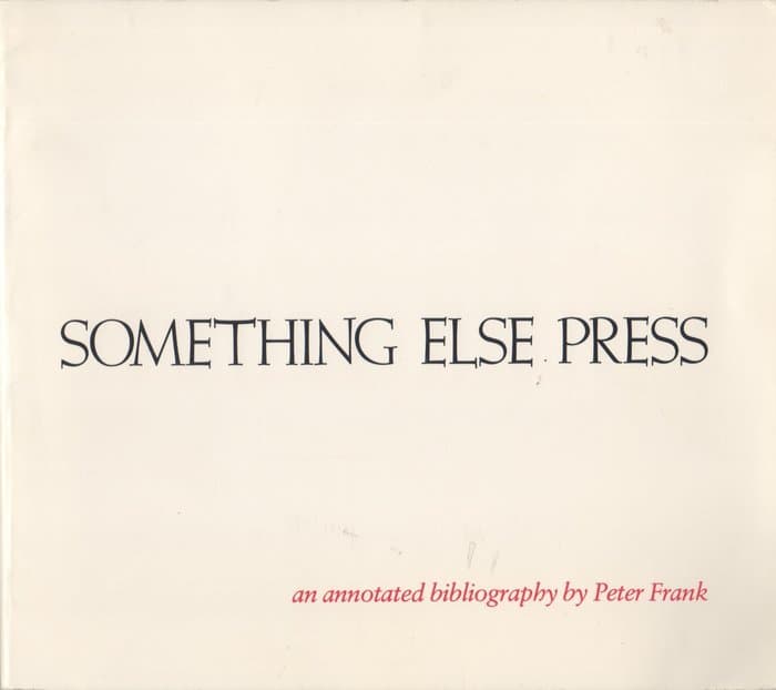 Dokumentext (Something Else Press)