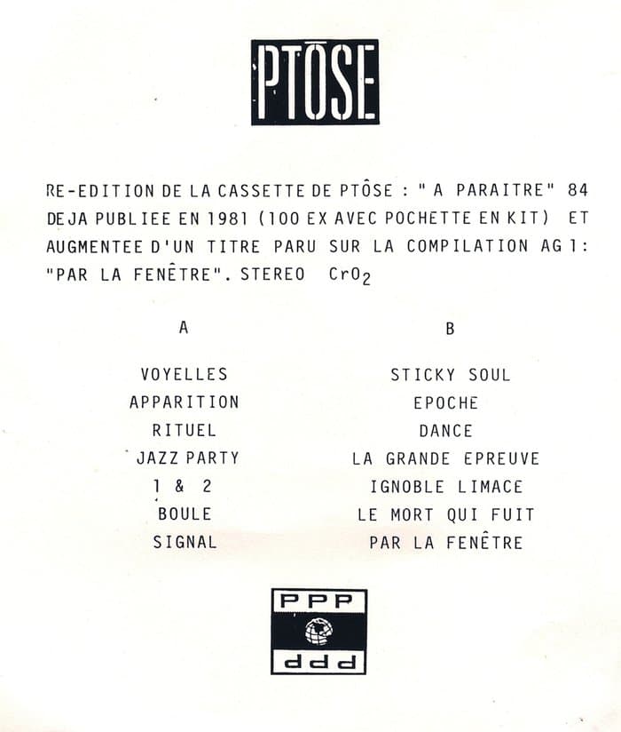 A Paraitre (reissue)
