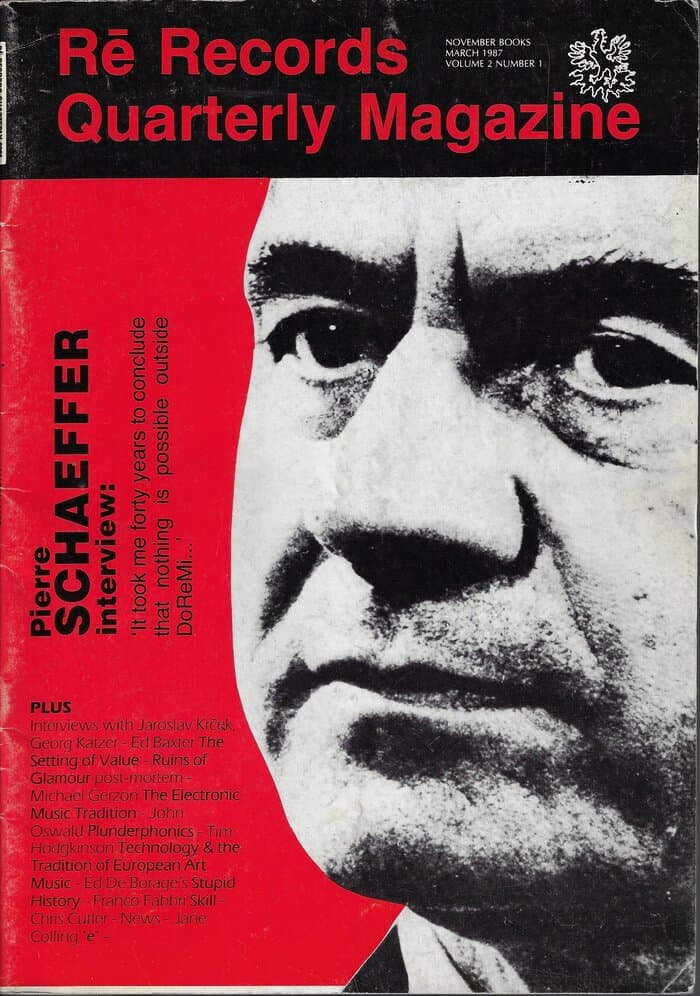 ReR Records Quarterly Vol.2 Number 1