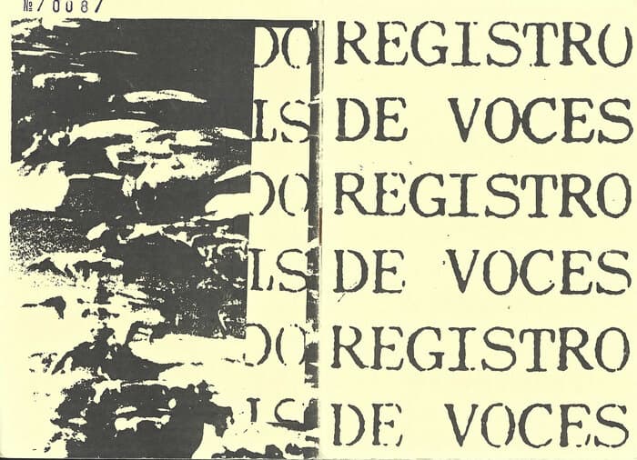 Registro De Voces