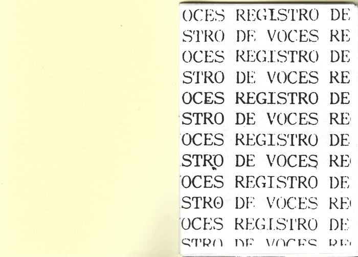 Registro De Voces