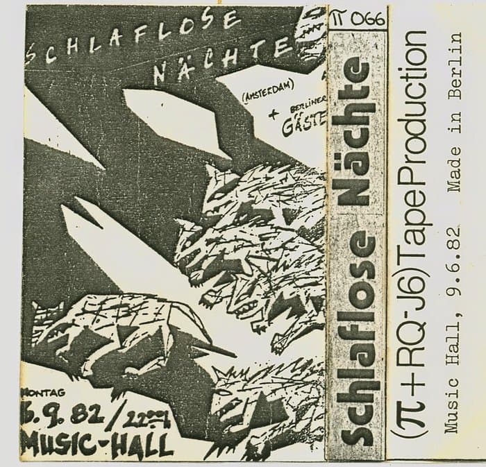 Schlaflose Nächte + Berliner Gäste Live Music Hall 9.6.1982