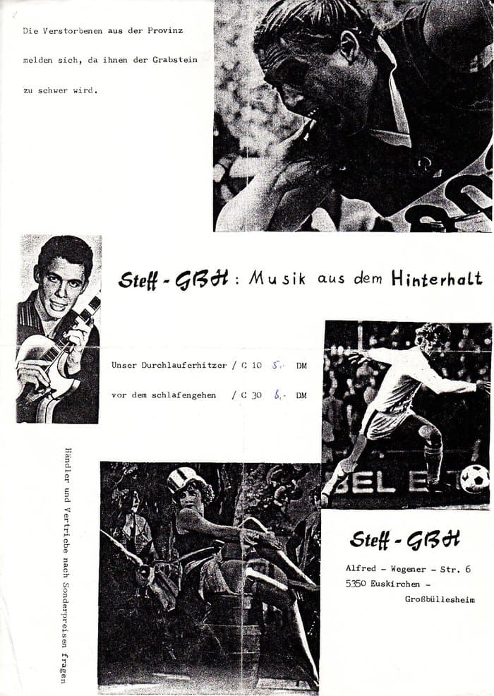 Steff GBH Promo zu Unser Durchlauferhitzer and Vor dem Schlafengehen
