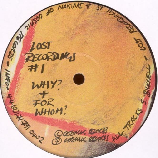Lost Recordings #1 - Why? + For Whom?